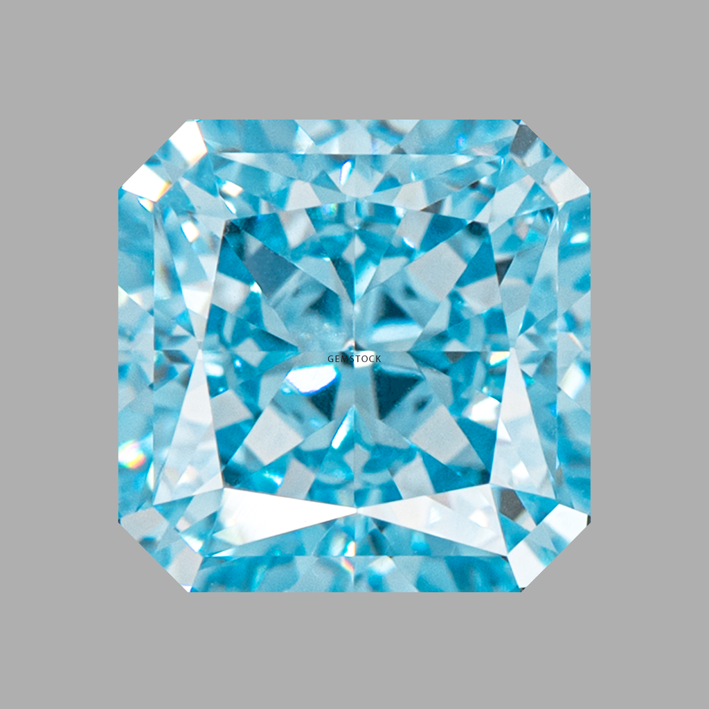 Cubic Zirconia | Corner Cut | 10x10 | Aquamarine | G-049 (copy)